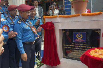 धनकुटा प्रहरीको नयाँ भवन उद्घाटन