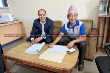 भ्रष्टाचार र बेथितिका विरोधमा कडा सङ्घर्ष,हर्क साम्पाङ